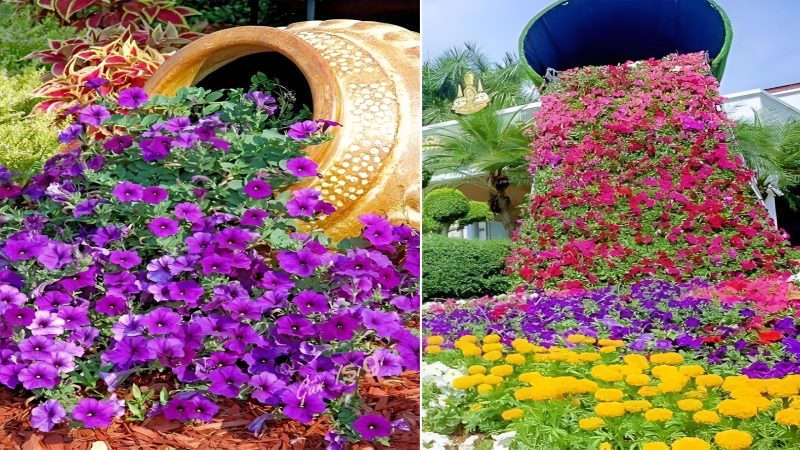 Spilled Flower Pots: Unleash Your Creativity with this Artistic Garden Trend