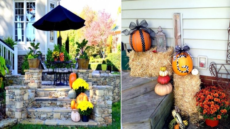 18 Stunning Decorations To Create An Autumnal Ambience Outside