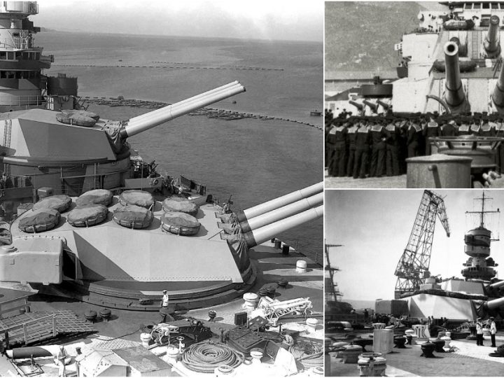 Majestic Perspectives: The Bridge and Forward Turrets of the Italian Battleship ‘Roma’