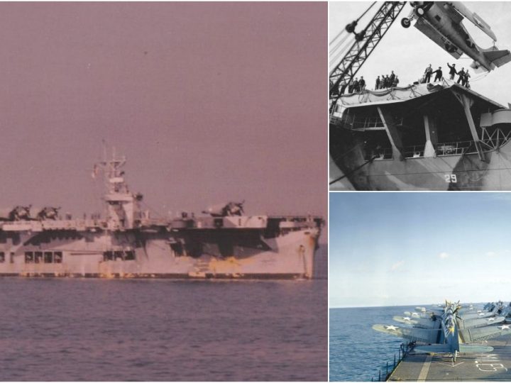 USS Santee (ACV-29): A Vivid Glimpse into Naval Aviation During the North Africa Invasion