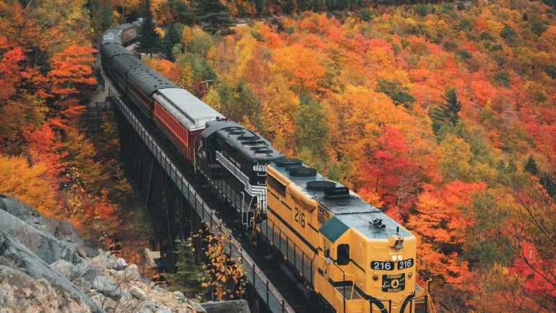 Experience the Magic of the Conway Scenic Railroad in New Hampshire